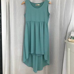 Oak + Fort High Low Silky Dress